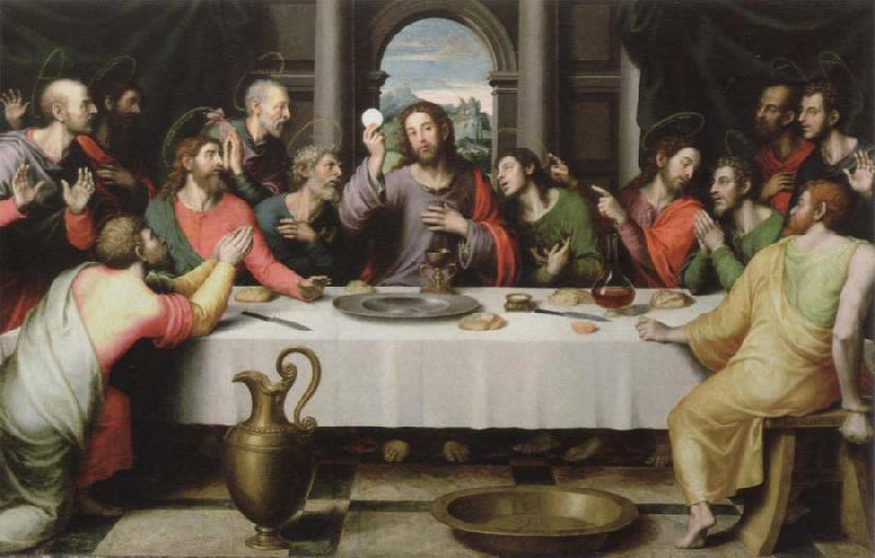 Juan de Juanes the last supper France oil painting art